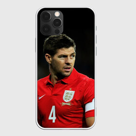 Чехол для iPhone 12 Pro Max с принтом Steven Gerrard в Новосибирске, Силикон |  | Тематика изображения на принте: england national team | premier league | steven gerrard | англия | ливерпуль | стивен джеррард | футбол