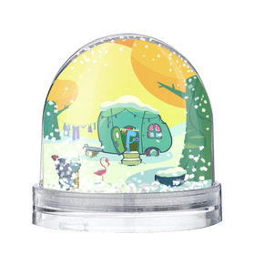 Снежный шар с принтом Happy Tree Friends в Новосибирске, Пластик | Изображение внутри шара печатается на глянцевой фотобумаге с двух сторон | Тематика изображения на принте: 