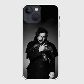 Чехол для iPhone 13 mini с принтом Тим Бёртон в Новосибирске,  |  | helena bonham carter | timothy walter burton | бёртон | режиссер | тим бартон | тим бертон | хелена бонэм картер