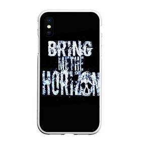 Чехол для iPhone XS Max матовый с принтом Bring Me The Horizon в Новосибирске, Силикон | Область печати: задняя сторона чехла, без боковых панелей | bmth | bring me | bring me the horizon | bring me the horizont | doomed | бринг ми | бринг ми зе | бринг ми зе хоризон