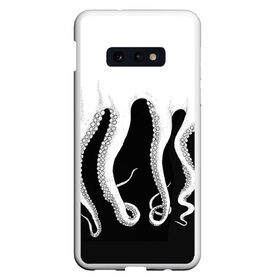 Чехол для Samsung S10E с принтом Octopus в Новосибирске, Силикон | Область печати: задняя сторона чехла, без боковых панелей | Тематика изображения на принте: octopus