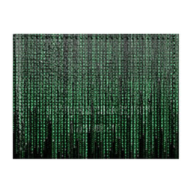 Обложка для студенческого билета с принтом Матрица в Новосибирске, натуральная кожа | Размер: 11*8 см; Печать на всей внешней стороне | атака | буквы | виртуальный мир | вирус | гаджет | девайс | иероглифы | интернет | компьютер | матрица | паутина | программист | сеть | символы | софт | хакер | цифры