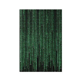 Обложка для паспорта матовая кожа с принтом Матрица в Новосибирске, натуральная матовая кожа | размер 19,3 х 13,7 см; прозрачные пластиковые крепления | атака | буквы | виртуальный мир | вирус | гаджет | девайс | иероглифы | интернет | компьютер | матрица | паутина | программист | сеть | символы | софт | хакер | цифры