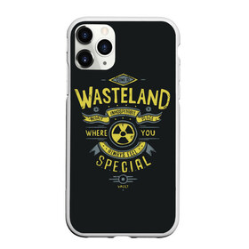 Чехол для iPhone 11 Pro Max матовый с принтом Come to Wasteland в Новосибирске, Силикон |  | Тематика изображения на принте: atom | bomb | boy | fallout | radioactive | vault | wasteland | атом | бой | бомба | волт | мальчик | радиация | фоллаут | ядерная