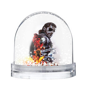 Снежный шар с принтом Metal gear solid 2 в Новосибирске, Пластик | Изображение внутри шара печатается на глянцевой фотобумаге с двух сторон | metal gear | metal gear solid | игры | метал гир | метал гир солид