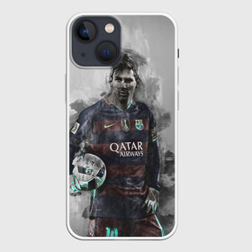 Чехол для iPhone 13 mini с принтом Lionel Messi в Новосибирске,  |  | лионель | месси