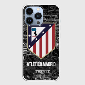 Чехол для iPhone 13 Pro с принтом Атлетико Мадрид в Новосибирске,  |  | atletico madrid | club | football | spanish | атлетико мадрид | испанский | клуб | футбольный