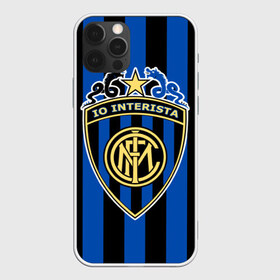 Чехол для iPhone 12 Pro Max с принтом Интер ФК в Новосибирске, Силикон |  | club | football | internazionale | italian | italy | milano | интер | италия | клуб | милан | футбол