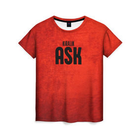 Женская футболка 3D с принтом Любовь на прокат в Новосибирске, 100% полиэфир ( синтетическое хлопкоподобное полотно) | прямой крой, круглый вырез горловины, длина до линии бедер | 