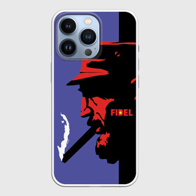 Чехол для iPhone 13 Pro с принтом Fidel в Новосибирске,  |  | castro | che | fidel | guevara | гевара | кастро | фидель | че