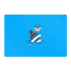 Магнитный плакат 3Х2 с принтом Акула хоккейный фанат в Новосибирске, Полимерный материал с магнитным слоем | 6 деталей размером 9*9 см | fan | fish | hochey | ocean | predator | sea | shark | water | акула | вода | игра | лед | море | океан | рыба | фанат | хищник | хоккей | шайба