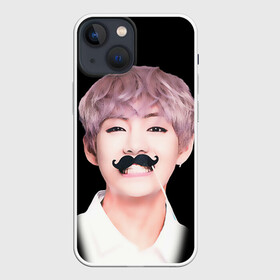 Чехол для iPhone 13 mini с принтом Taehyung в Новосибирске,  |  | bangtan | bangtan boys | bts | bulletproof boy scouts | k pop | kpop | ви | вишня | джей хоуп | джин | к поп | корейская попса | кпоп | рэп монстр | чимин | чонг | шуга