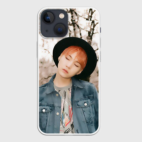 Чехол для iPhone 13 mini с принтом Min Yoon Gi в Новосибирске,  |  | bangtan | bangtan boys | bts | bulletproof boy scouts | k pop | kpop | ви | вишня | джей хоуп | джин | к поп | корейская попса | кпоп | рэп монстр | чимин | чонг | шуга