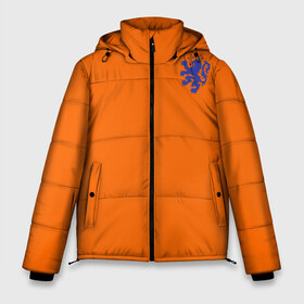 Мужская зимняя куртка 3D с принтом Сборная Голландии в Новосибирске, верх — 100% полиэстер; подкладка — 100% полиэстер; утеплитель — 100% полиэстер | длина ниже бедра, свободный силуэт Оверсайз. Есть воротник-стойка, отстегивающийся капюшон и ветрозащитная планка. 

Боковые карманы с листочкой на кнопках и внутренний карман на молнии. | holland | голландия | нидерланды