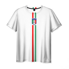 Мужская футболка 3D с принтом Сборная Италии в Новосибирске, 100% полиэфир | прямой крой, круглый вырез горловины, длина до линии бедер | italy | италия