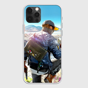 Чехол для iPhone 12 Pro Max с принтом Watch Dogs 2 в Новосибирске, Силикон |  | Тематика изображения на принте: dogs | ubisoft | watch | watchdogs | псы | сторожевые | хакер