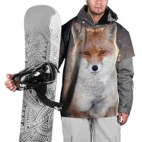 Накидка на куртку 3D с принтом Лиса в Новосибирске, 100% полиэстер |  | animal | baby | fox | predator | red | sly | snow | view | wild | winter | взгляд | дикая | животное | зима | лиса | малыш | рыжая | снег | хитрая | хищник