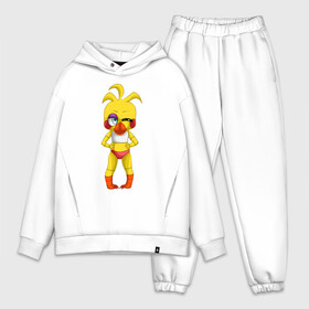 Мужской костюм хлопок OVERSIZE с принтом Chica в Новосибирске,  |  | chica | five nights at freddys