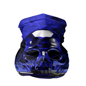 Бандана-труба 3D с принтом Iron skull в Новосибирске, 100% полиэстер, ткань с особыми свойствами — Activecool | плотность 150‒180 г/м2; хорошо тянется, но сохраняет форму | skull | дым | монстр | ночь | патрон | пуля | снаряд | череп