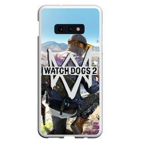 Чехол для Samsung S10E с принтом Watch Dogs 2 в Новосибирске, Силикон | Область печати: задняя сторона чехла, без боковых панелей | watchdogs