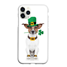 Чехол для iPhone 11 Pro матовый с принтом Ирландия в Новосибирске, Силикон |  | animal | breed | clover | dog | folk | fun | funny | hat | hero | ireland | irish | saint patrick | герой | животное | ирландия | ирландский | клевер | народный | порода | прикол | святой патрик | собака | шляпа | шутка
