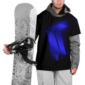 Накидка на куртку 3D с принтом cs:go - Titan (Black collection) в Новосибирске, 100% полиэстер |  | Тематика изображения на принте: 0x000000123 | cs | csgo | titan | кс | ксго | титан