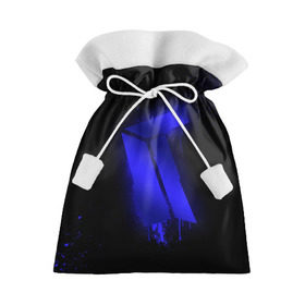 Подарочный 3D мешок с принтом cs:go - Titan (Black collection) в Новосибирске, 100% полиэстер | Размер: 29*39 см | Тематика изображения на принте: 0x000000123 | cs | csgo | titan | кс | ксго | титан
