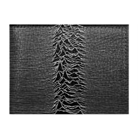 Обложка для студенческого билета с принтом Joy Division. Unknown Pleasures в Новосибирске, натуральная кожа | Размер: 11*8 см; Печать на всей внешней стороне | joy division | альбом | волны | горы | линии | обложка | панк | рок