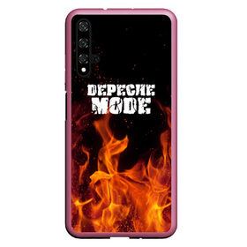 Чехол для Honor 20 с принтом Depeche Mode в Новосибирске, Силикон | Область печати: задняя сторона чехла, без боковых панелей | дипиш | мод | музыка | рок