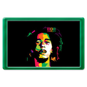 Магнит 45*70 с принтом Ямайка, Боб Марли в Новосибирске, Пластик | Размер: 78*52 мм; Размер печати: 70*45 | Тематика изображения на принте: reggae | регги