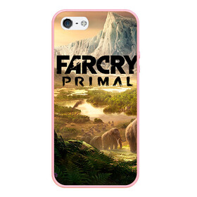 Чехол для iPhone 5/5S матовый с принтом Far Cry Primal 8 в Новосибирске, Силикон | Область печати: задняя сторона чехла, без боковых панелей | far cry | far cry primal | компьютерные игры | первобытные | фар край праймал | фаркрай