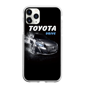 Чехол для iPhone 11 Pro Max матовый с принтом Toyota Drive в Новосибирске, Силикон |  | crown | toyota | авто | автомобиль | краун | машина | тачка | тойота