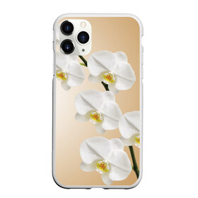 Чехол для iPhone 11 Pro матовый с принтом Orhid в Новосибирске, Силикон |  | Тематика изображения на принте: девушки | красота | орхидея | прелесть | цветы