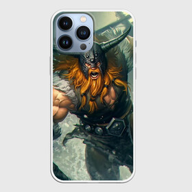 Чехол для iPhone 13 Pro Max с принтом Olaf в Новосибирске,  |  | league of legends | lol | olaf | viking | викинг | лига легенд | лол | олаф