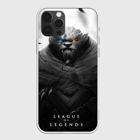 Чехол для iPhone 12 Pro с принтом Rengar LoL в Новосибирске, силикон | область печати: задняя сторона чехла, без боковых панелей | Тематика изображения на принте: league of legends | lol | rengar | лига легенд | лол | ренгар | тигр