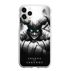 Чехол для iPhone 11 Pro Max матовый с принтом Shaco в Новосибирске, Силикон |  | clown | league of legends | lol | shaco | клоун | лига легенд | лол | шако