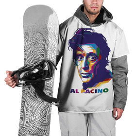 Накидка на куртку 3D с принтом Al Pacino в Новосибирске, 100% полиэстер |  | актёр | аль пачино | артист | звезда | кино | киноактёр | кинозвезда | кинофильм | роль