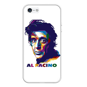 Чехол для iPhone 5/5S матовый с принтом Al Pacino в Новосибирске, Силикон | Область печати: задняя сторона чехла, без боковых панелей | актёр | аль пачино | артист | звезда | кино | киноактёр | кинозвезда | кинофильм | роль
