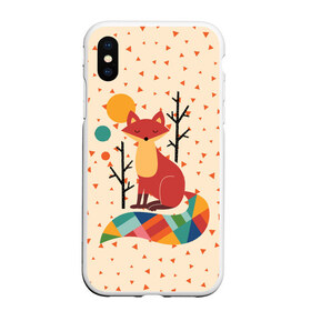 Чехол для iPhone XS Max матовый с принтом Осенняя лисичка в Новосибирске, Силикон | Область печати: задняя сторона чехла, без боковых панелей | animal | beast | cat | fox | kitty | nature | orange | животное | зверь | кот | котик | кошка | лиса | лисичка | оранжевая | осень | природа