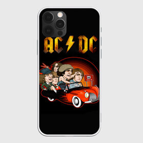 Чехол для iPhone 12 Pro Max с принтом AC DC 5 в Новосибирске, Силикон |  | 