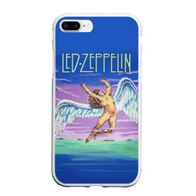 Чехол для iPhone 7Plus/8 Plus матовый с принтом Led Zeppelin 2 в Новосибирске, Силикон | Область печати: задняя сторона чехла, без боковых панелей | led zeppelin | лед зеппелин | роберт плант