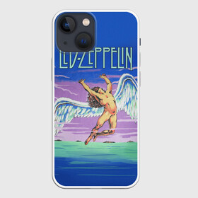 Чехол для iPhone 13 mini с принтом Led Zeppelin 2 в Новосибирске,  |  | led zeppelin | лед зеппелин | роберт плант