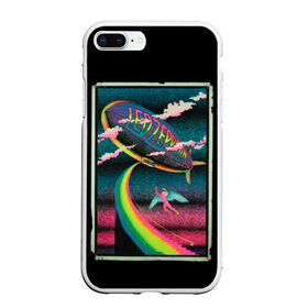 Чехол для iPhone 7Plus/8 Plus матовый с принтом Led Zeppelin 5 в Новосибирске, Силикон | Область печати: задняя сторона чехла, без боковых панелей | led zeppelin | лед зеппелин | роберт плант