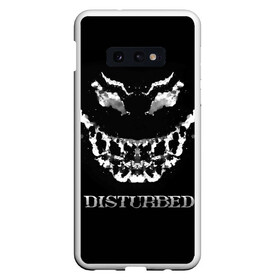 Чехол для Samsung S10E с принтом Disturbed 5 в Новосибирске, Силикон | Область печати: задняя сторона чехла, без боковых панелей | disturbed | donegan | draiman | moyer | wengren | венгрен | дистурбед | дониган | дрейман | мойер | хард рок