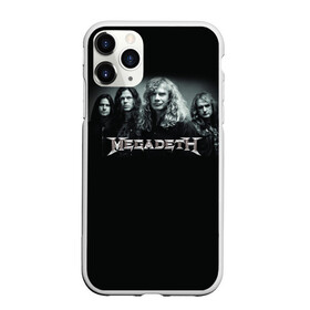 Чехол для iPhone 11 Pro матовый с принтом Megadeth в Новосибирске, Силикон |  | Тематика изображения на принте: dave | megadeth | metal | mustaine | rattlehead | rock | thrash | vic | дейв | мастейн | мегадет | метал | рок | треш