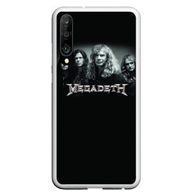 Чехол для Honor P30 с принтом Megadeth в Новосибирске, Силикон | Область печати: задняя сторона чехла, без боковых панелей | Тематика изображения на принте: dave | megadeth | metal | mustaine | rattlehead | rock | thrash | vic | дейв | мастейн | мегадет | метал | рок | треш