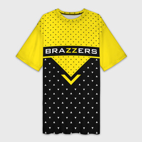Платье-футболка 3D с принтом Brazzers в Новосибирске,  |  | brazzers | erotic | johnny sins | love | man | pron | video | xxx | бразерс | браззерс | видео | джонни синс | лысый | любовь | прон