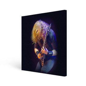 Холст квадратный с принтом Dave Mustaine в Новосибирске, 100% ПВХ |  | dave | megadeth | metal | mustaine | rattlehead | rock | thrash | vic | дейв | мастейн | мегадет | метал | рок | треш