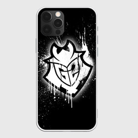 Чехол для iPhone 12 Pro с принтом cs:go - Gamers 2 (Black collection) в Новосибирске, силикон | область печати: задняя сторона чехла, без боковых панелей | cs | csgo | g2 | gamers2 | го | кс
