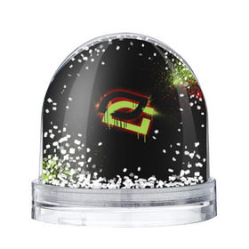Снежный шар с принтом cs:go - OpTic gaming (Black collection) в Новосибирске, Пластик | Изображение внутри шара печатается на глянцевой фотобумаге с двух сторон | csgo | optic | ксго | оптик